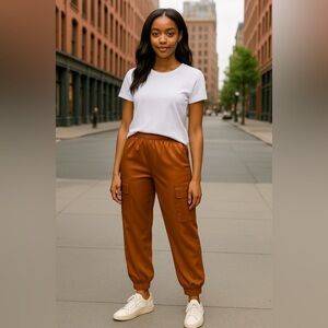 🌸Women's Copper Cargo Pant/Jacket  Set